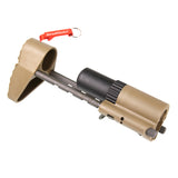 ARES AMOEBA PDW Retractable Stock Compatible with ARES AMOEBA AM013 AM014 AM015 Series (Dark Earth Color)