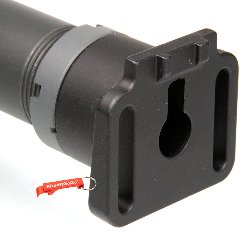 M4 buffer tube adapter for ARES VZ58 electric gun (black)