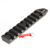 ARES 4.5 inch keymod rail set of 2 for keymod handguard (black)