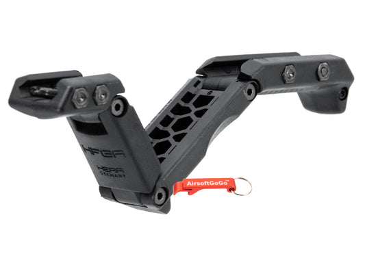 ASG HERA ARMS HFGA フォアグリップ マルチポジショングリップ 1913 ピカティニーレール用 (ブラック)