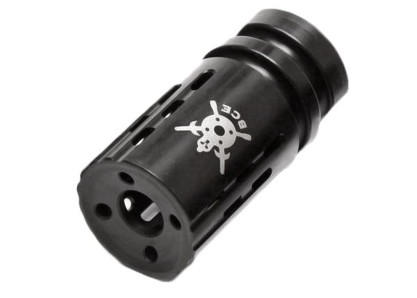 PTS Battle Comp 2.0 SCV Black Oxide Airsoft Flash Hider 14mm CW - Black