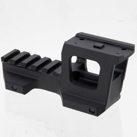 AGG High Rise Mount for T1/T2 Red Dot Optics (Black)