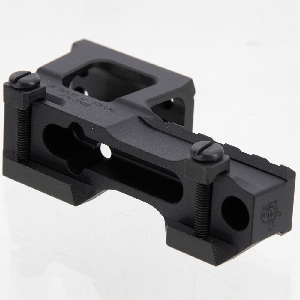 AGG High Rise Mount for T1/T2 Red Dot Optics (Black)