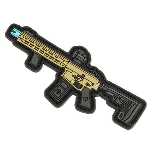 PVC製ベルクロワッペン 「Falkor Blitz SBR AR15」 パッチ 徽章