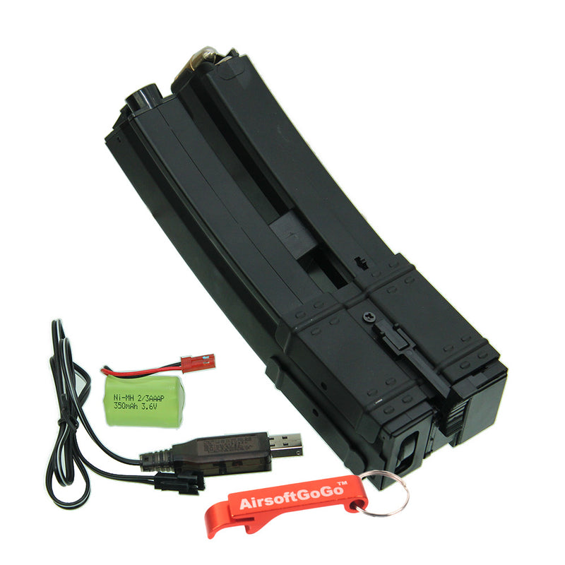 650 rounds electric feed double magazine for BattleAxe MP5