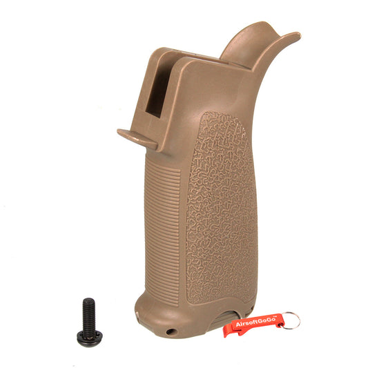BATTLEAXE Narrow Angle Type 2 Grip for WA / G&amp;P M4 &amp; Marui M4 / M4A1 Gas Blowback (Dark Earth Color)