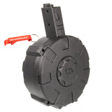 Classic Army NEMESIS X9 / G&amp;G ARP9 1200 round electric bullet drum magazine