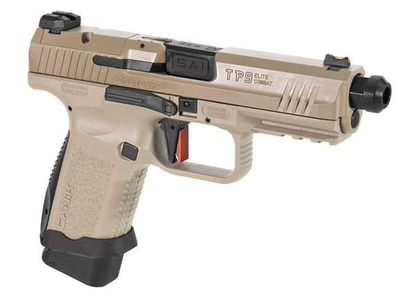 WE SAI TP9 エリートコンバット GBBピストル（FDE）