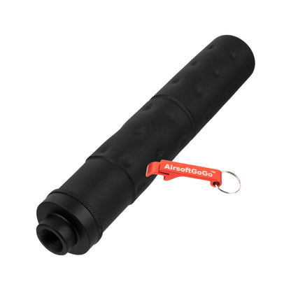 CYMA MK23 compatible 14mm reverse thread suppressor/silencer (35 x 190mm)