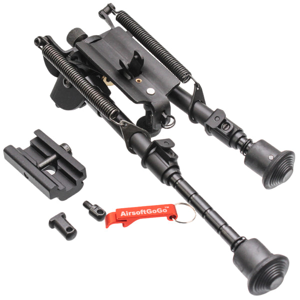 CYMA 6-9 inch telescoping and folding bipod with RAS adapter