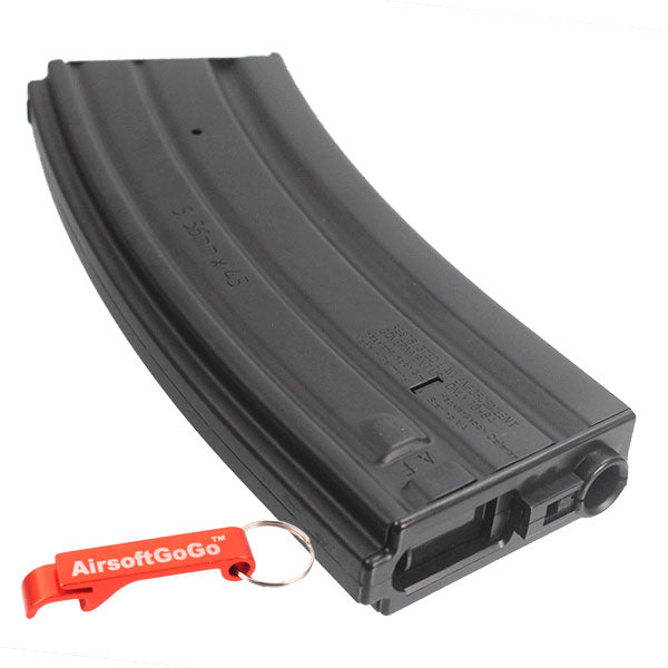 D-BOYS 300 series high capacity magazine for M4/M16 electric gun with markings engraved