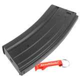 D-BOYS 300 series high capacity magazine for M4/M16 electric gun with markings engraved