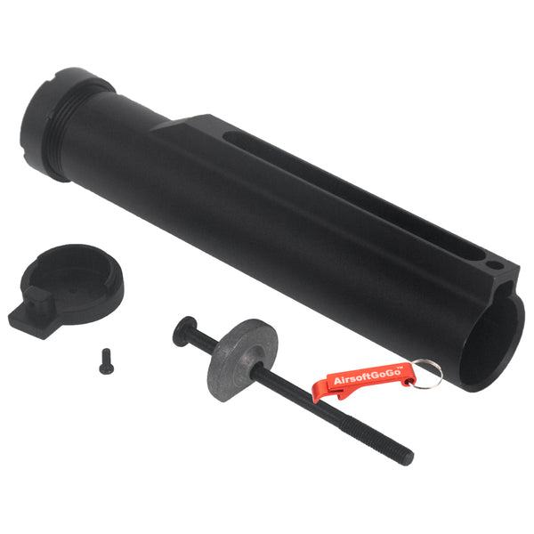 Dboys LMT type stock pipe buffer tube for M4 electric gun (black)