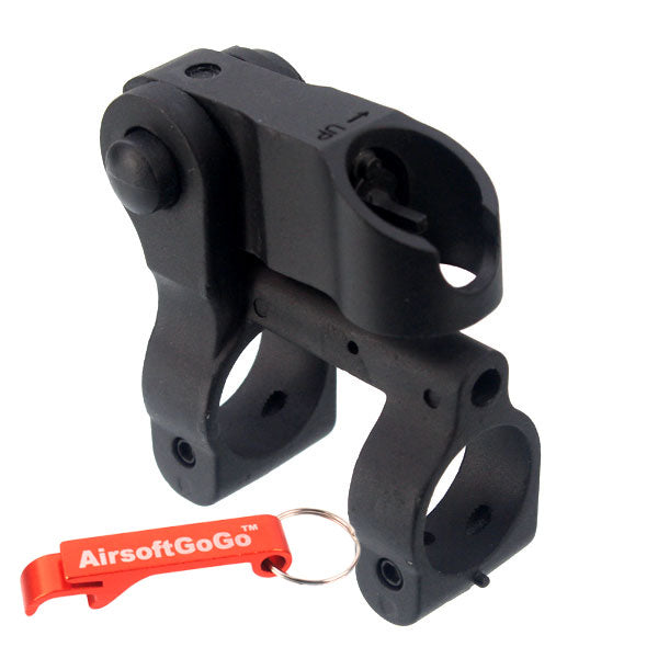 SR16 SR25 M4 version SPR tactical flip-up front sight for electric guns (gas tube included)