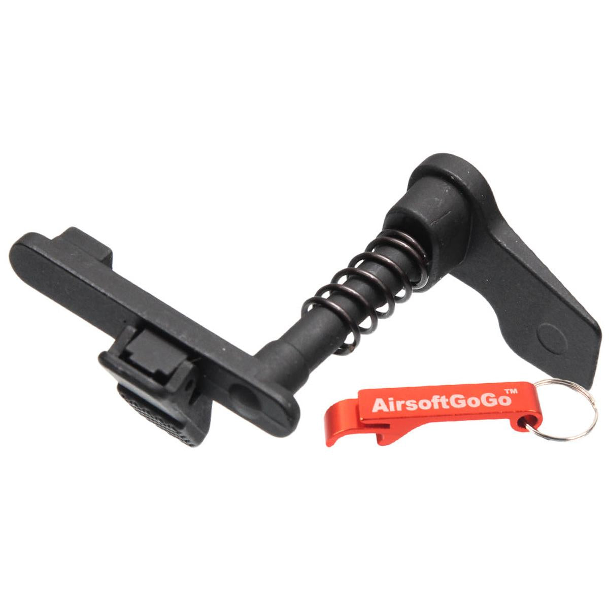 電動ガン ASR シリーズ用A.P.S社製メタルアッパー＆ロアフレームセット (黒)-AIRSOFT GOGO エアガン・サバゲー用品通販