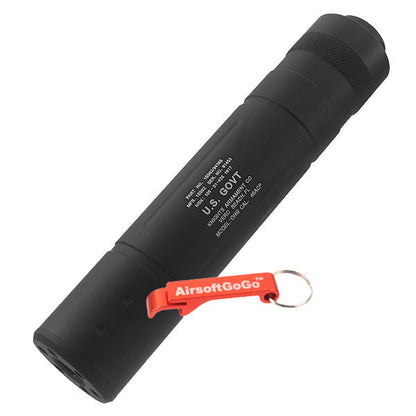 電動ガン ・ ガスブローバックライフル用US GOVT サプレッサー14mm逆ネジ（直径30mm×全長150mm)-AIRSOFT GOGO エアガン・サバゲー用品通販