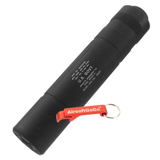 電動ガン ・ ガスブローバックライフル用US GOVT サプレッサー14mm逆ネジ（直径30mm×全長150mm)-AIRSOFT GOGO エアガン・サバゲー用品通販