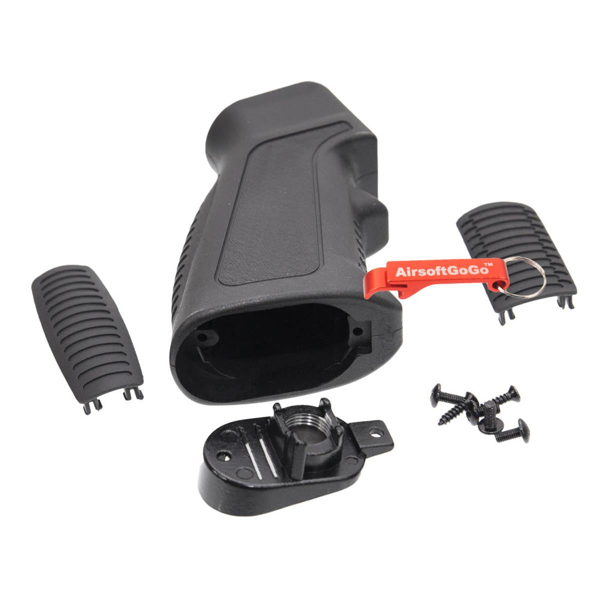 電動ガン M4/M16用APS PHANTOM グリップ (黒)-AIRSOFT GOGO エアガン・サバゲー用品通販