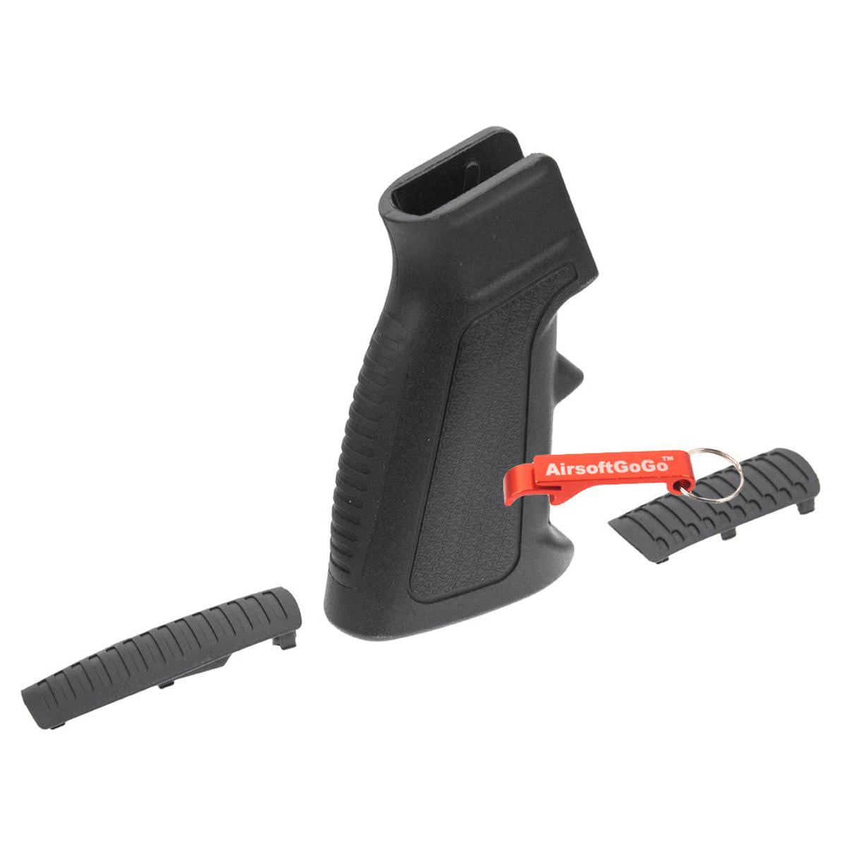電動ガン M4/M16用APS PHANTOM グリップ (黒)-AIRSOFT GOGO エアガン・サバゲー用品通販