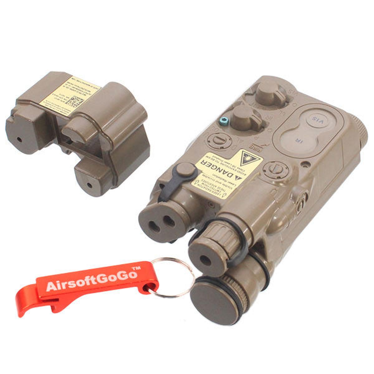 電動ガン用AN/PEQ-16 リポニッケル水素バッテリーケース-AIRSOFT GOGO エアガン・サバゲー用品通販