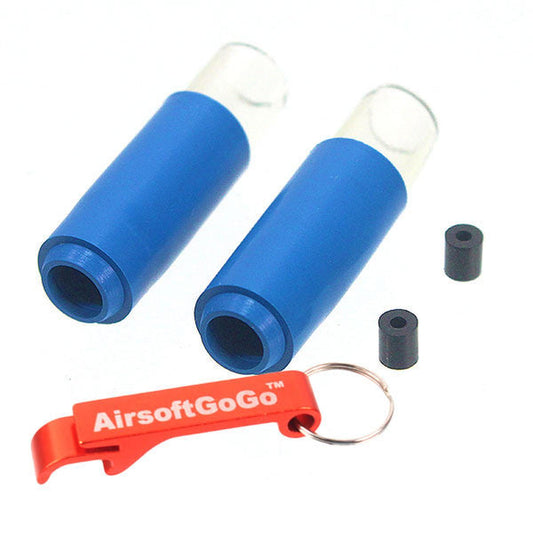 電動ガン用マッブル 60°ホップアップバッキング + スペーサー (青)-AIRSOFT GOGO エアガン・サバゲー用品通販