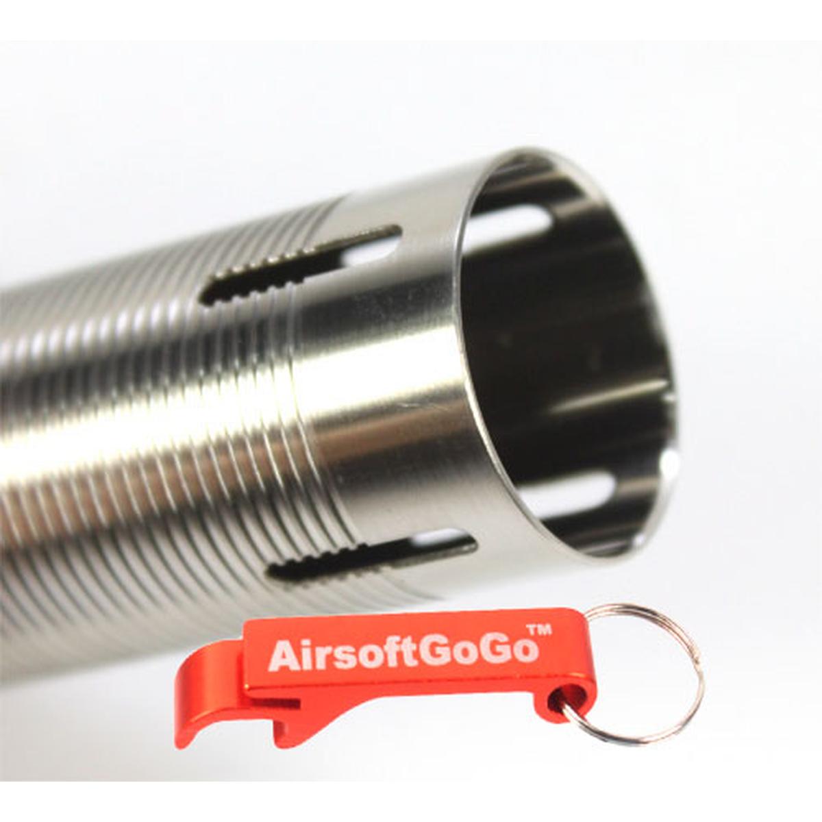 電動ガン用SHS横型螺旋状 シリンダ（推奨インナーバレル長363-407mm）-AIRSOFT GOGO エアガン・サバゲー用品通販