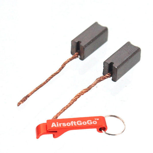 電動ガン用SHSモーターブラシセット (2個入り)-AIRSOFT GOGO エアガン・サバゲー用品通販