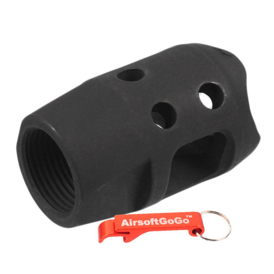 電動ガン・ガスブローバックライフル用Army Force製MINI XT プフラッシュハイダー （14mm逆ネジ）-AIRSOFT GOGO エアガン・サバゲー用品通販