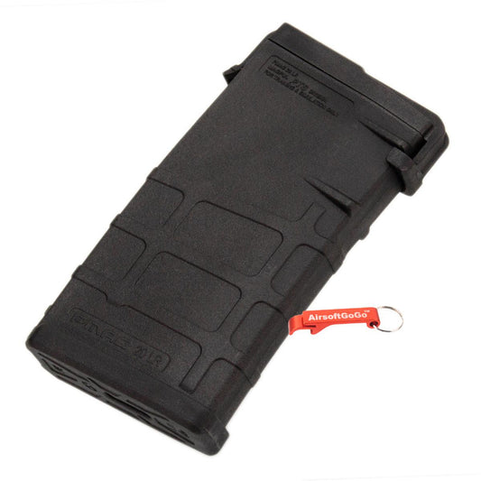 電動ガンG&P SR25 / Classic Army XM110用 140連 PMAG 20LR (7.62) マガジン(ブラック)-AIRSOFT GOGO エアガン・サバゲー用品通販