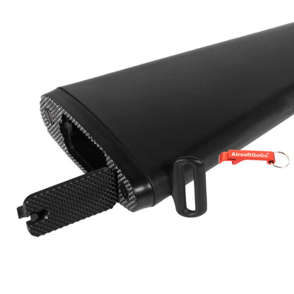 電動ガンM4 /M16用 D-BOYS M16A2タイプ フィクスドストック (ブラックカラー)-AIRSOFT GOGO エアガン・サバゲー用品通販