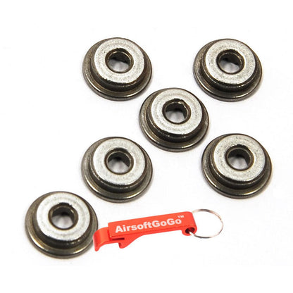 電動ガンメカボックス対応SHSクロススロット・スチール軸受/8mm (6個入)-AIRSOFT GOGO エアガン・サバゲー用品通販