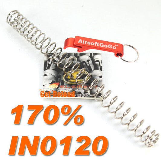 電動ガンメカボックス用Element170% スプリング-AIRSOFT GOGO エアガン・サバゲー用品通販