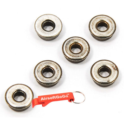 電動ガンメカボックス用SHS潤滑ステンレススチール軸受け/7mm (6個入)-AIRSOFT GOGO エアガン・サバゲー用品通販