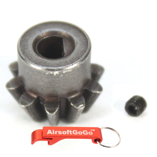 電動ガンモーター用ELEMENT モーターピニオン ギア (Dタイプ)-AIRSOFT GOGO エアガン・サバゲー用品通販