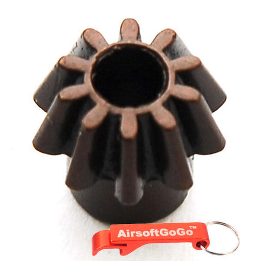 電動ガンモーター用SHSスチール モーターピニオン ギア (Oタイプ)-AIRSOFT GOGO エアガン・サバゲー用品通販