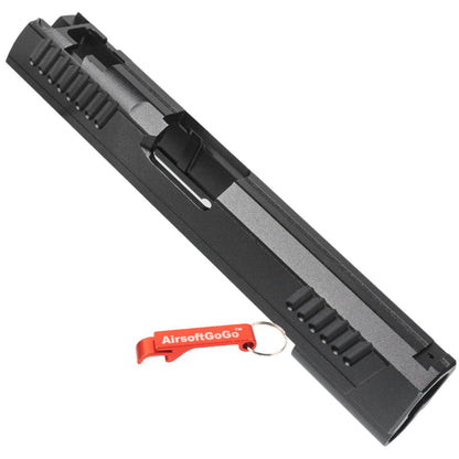 東京マルイ ハイキャパ5.1 シリーズ用スライド （黒）-AIRSOFT GOGO エアガン・サバゲー用品通販