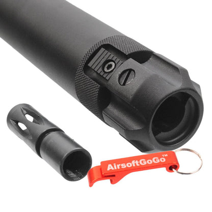 東京マルイMP7A1/MP7シリーズ・GBB AEP・WELL R4 AEP用UFC社製サプレッサー (38 X 222mm)-AIRSOFT GOGO エアガン・サバゲー用品通販