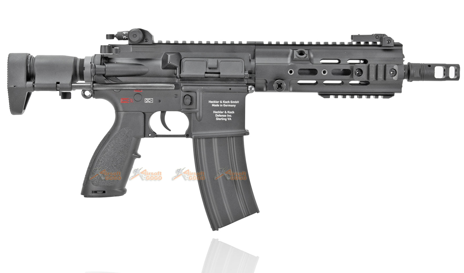 E&C 電動ガン HK416C (EC-104) - ブラック – AIRSOFT GOGO