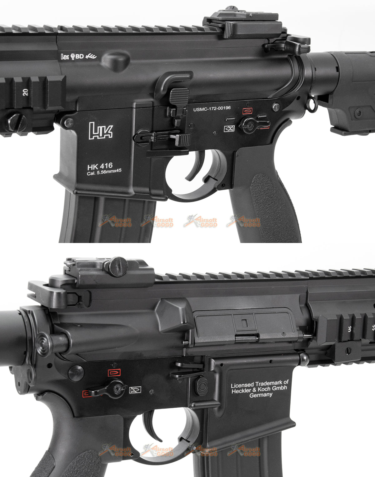 E&C 電動ガン HK416A5 (EC-111) - ブラック – AIRSOFT GOGO