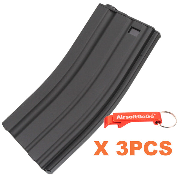 E&amp;C 160 magazine for M4 series electric gun (3 pieces)