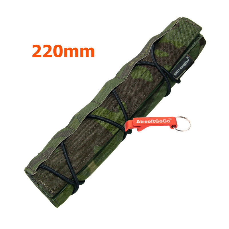 TMC 22cm suppressor cover (MCTP camouflage color)