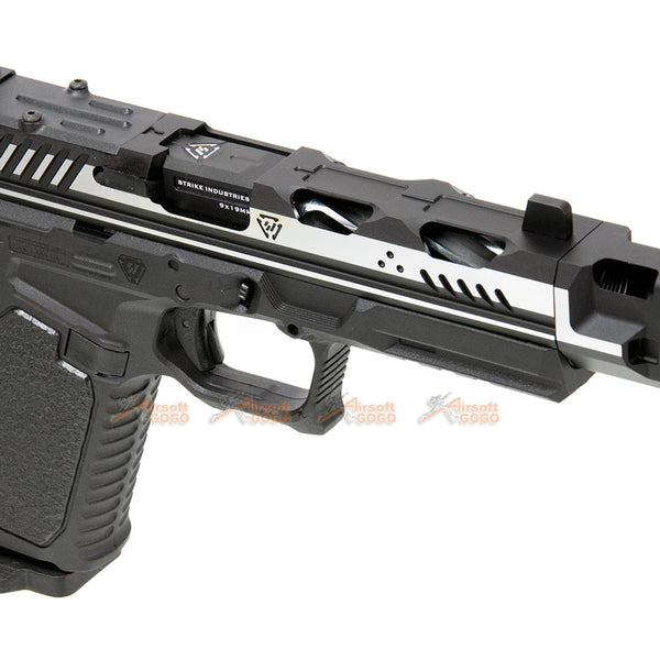 EMG STRIKE INDUSTRIES ARK17 G17 ガスブローバック GBB w/ コンペンセイター (2トーンカラー) –  AIRSOFT GOGO