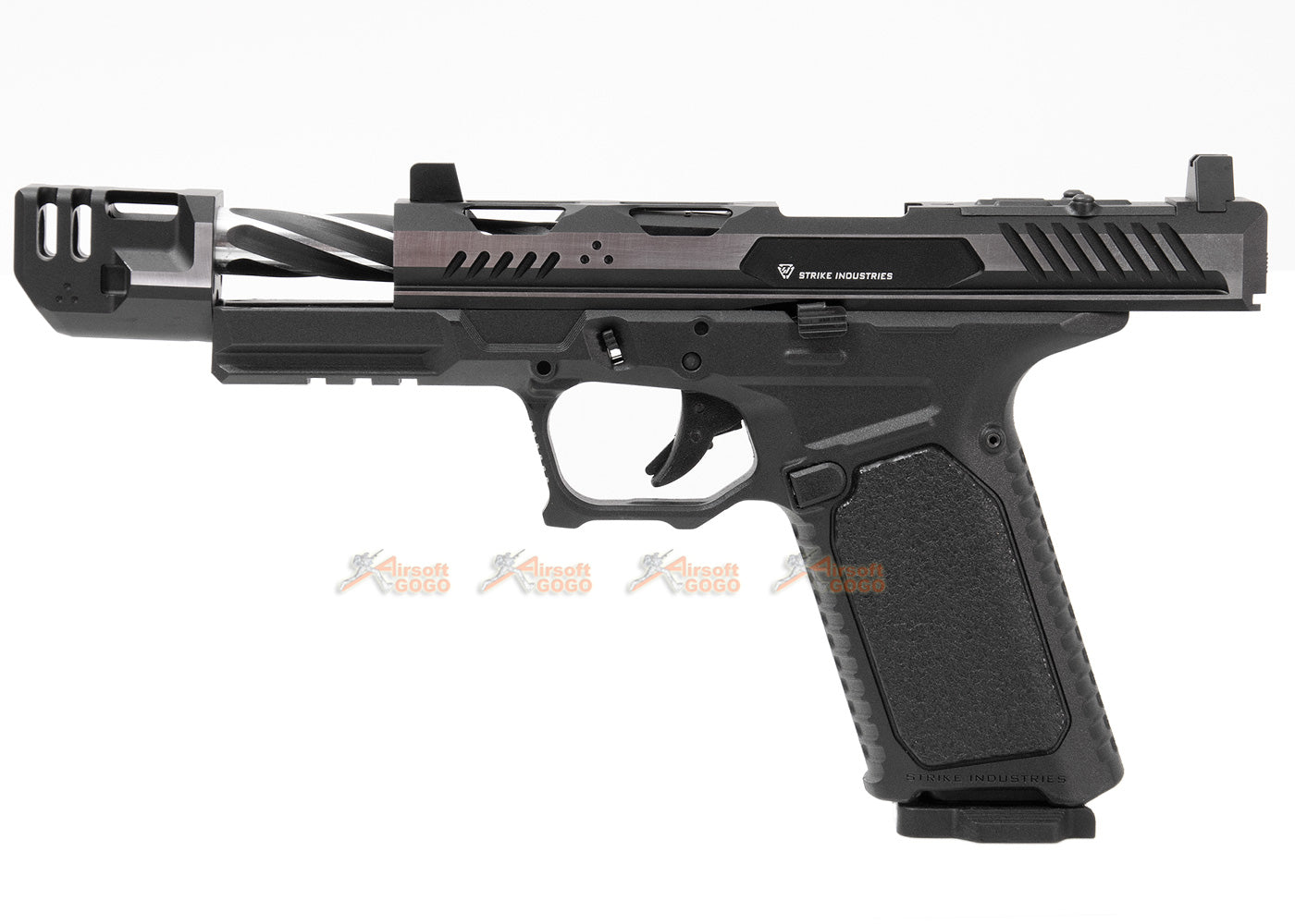 EMG STRIKE INDUSTRIES ARK17 G17 ガスブローバック GBB w/ コンペンセイター (2トーンカラー) –  AIRSOFT GOGO