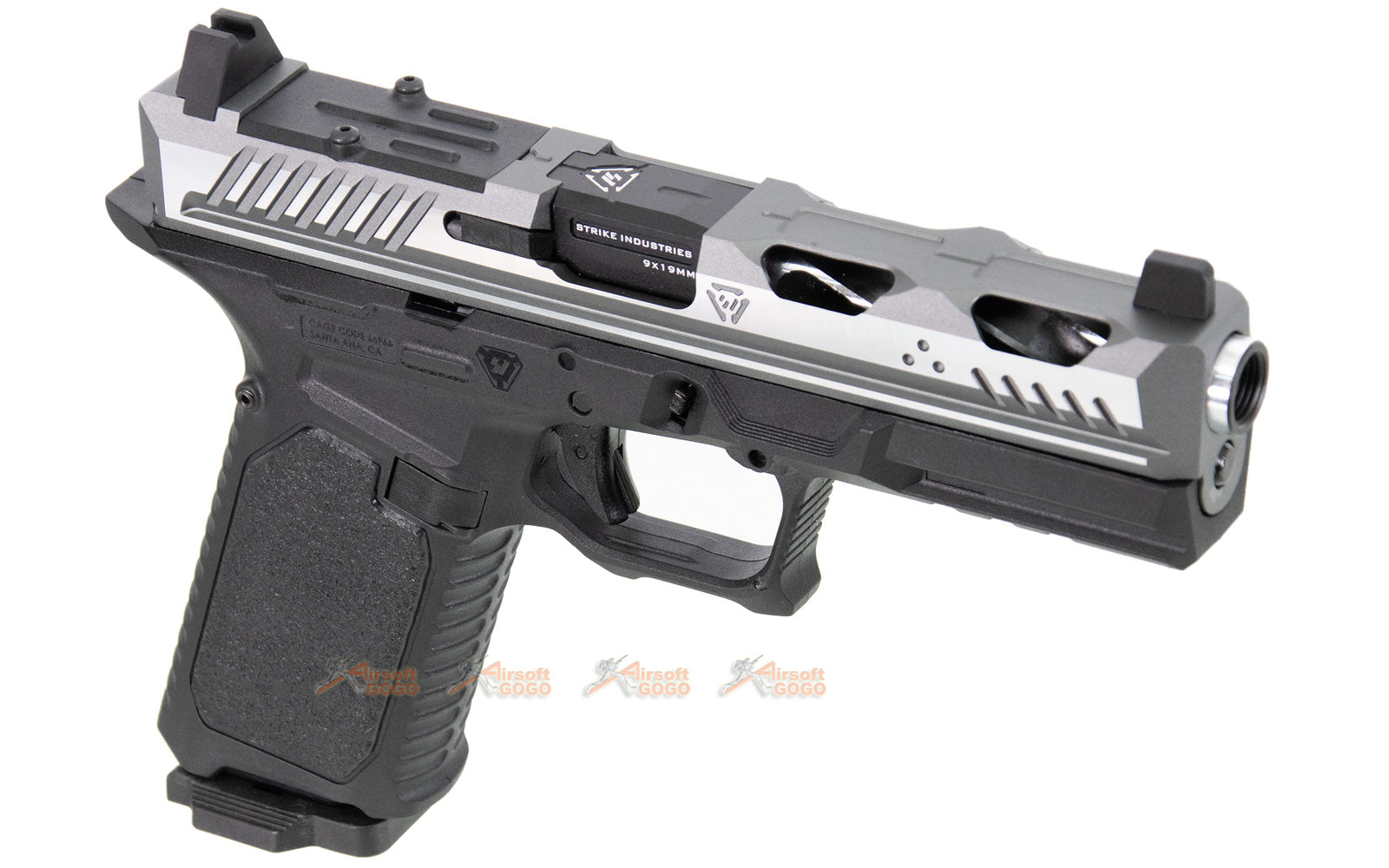 EMG STRIKE INDUSTRIES ARK17 G17 ガスブローバック GBB  (シルバー)