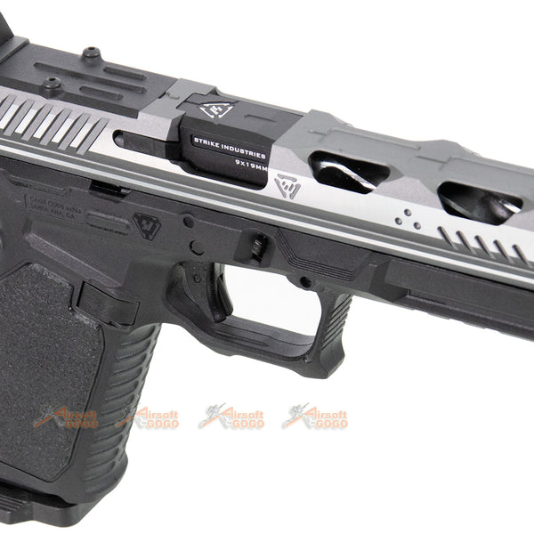 EMG STRIKE INDUSTRIES ARK17 G17 ガスブローバック GBB (シルバー) – AIRSOFT GOGO