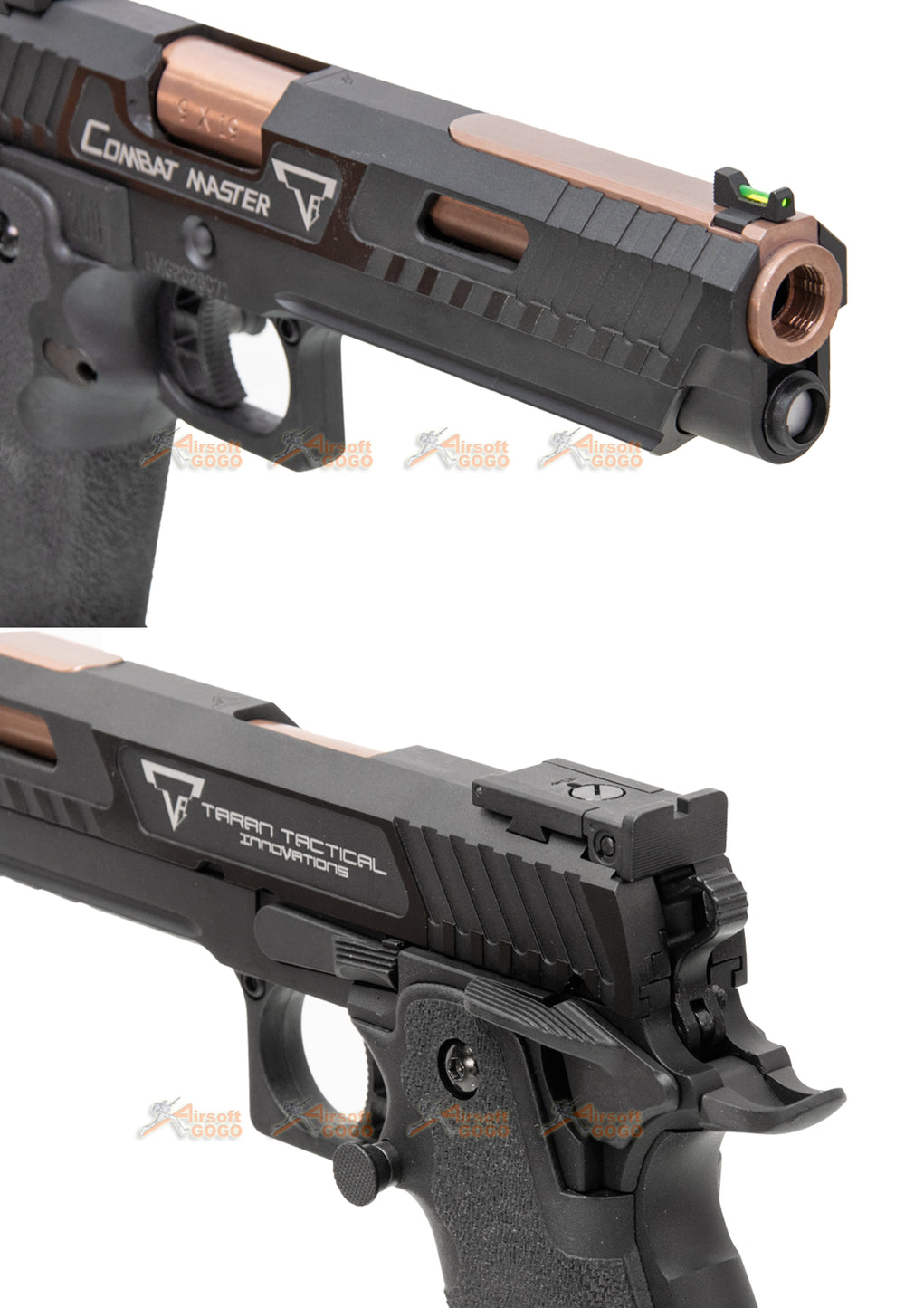 EMG / TTI 2011 コンバットマスター 【アイランドバレル Island Barrel ver.】 GBB ガスブローバック ガス –  AIRSOFT GOGO