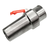 Fashion Defense 14mm reverse screw chrome coating flash hider