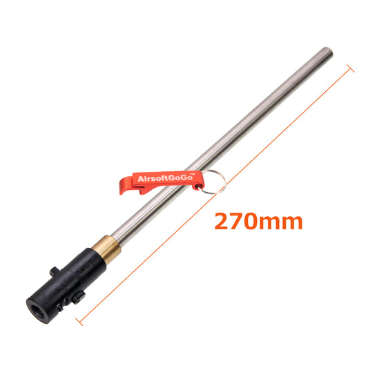10mm precision inner barrel + hop up for G&D & Systema PTW M4 series (total length: 270mm)