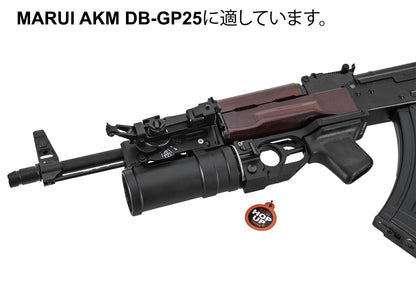 GK Tactical 400rdsドラムマガジン 東京マルイAK AKM GBB ガスブローバック専用-ブラック