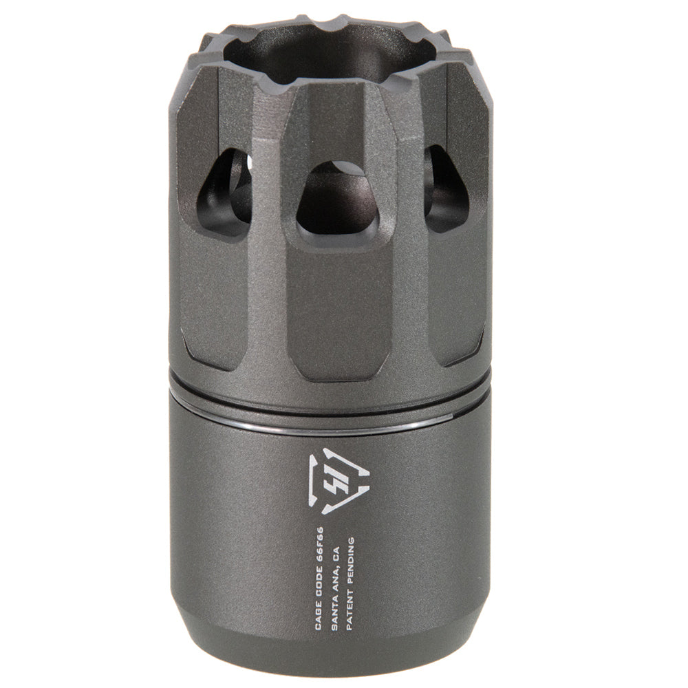 G&amp;P Strike Industries Oppressor M4 14mm CW &amp; 14mm CCW Only (Muzzle Device) - Gray